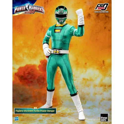 Power Rangers Turbo Green Turbo Power Ranger FigZero 1:6 Scale Action Figure