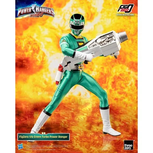 Power Rangers Turbo Green Turbo Power Ranger FigZero 1:6 Scale Action Figure