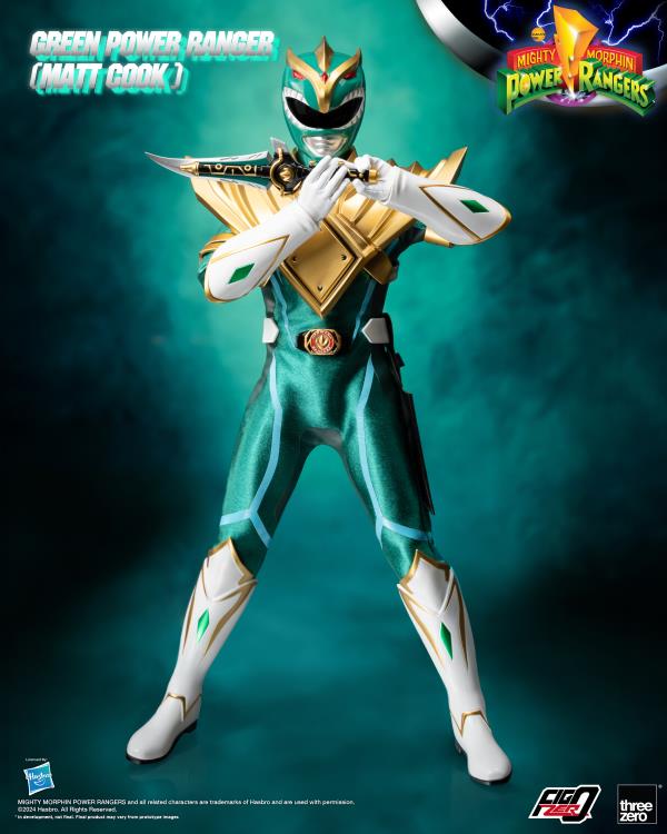 Mighty Morphin Power Rangers FigZero Green Ranger (Matt Cook Ver.) 1/6 Scale PX Previews Limited Edition to **1000 pieces**