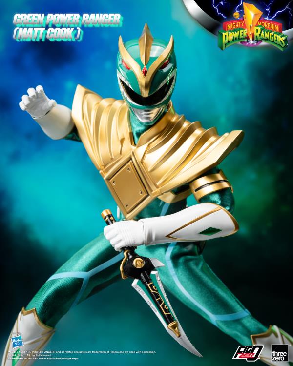 Mighty Morphin Power Rangers FigZero Green Ranger (Matt Cook Ver.) 1/6 Scale PX Previews Limited Edition to **1000 pieces**