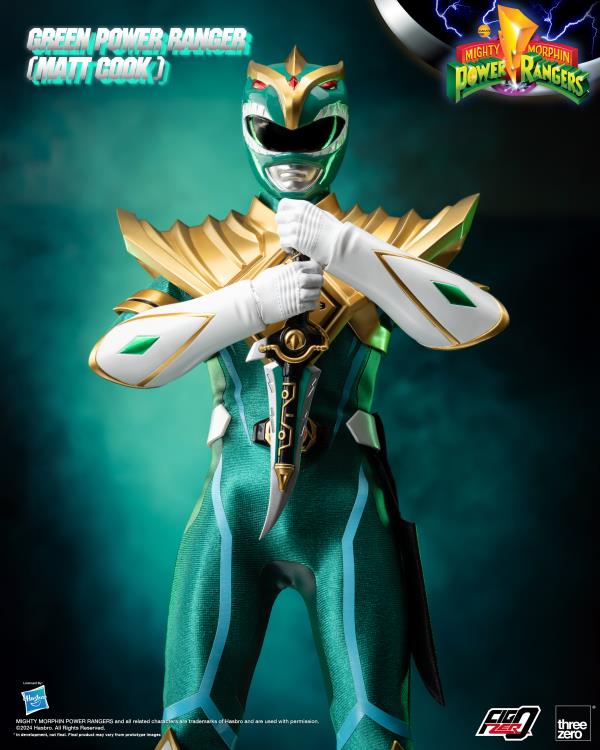 Mighty Morphin Power Rangers FigZero Green Ranger (Matt Cook Ver.) 1/6 Scale PX Previews Limited Edition to **1000 pieces**