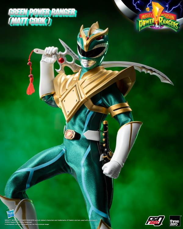 Mighty Morphin Power Rangers FigZero Green Ranger (Matt Cook Ver.) 1/6 Scale PX Previews Limited Edition to **1000 pieces**