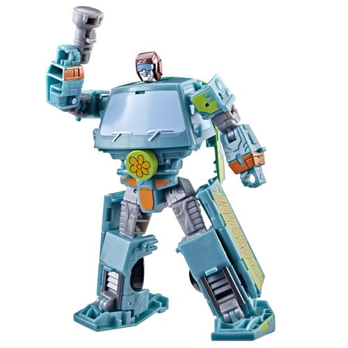 Transformers Gen Collab Figures - Scooby Doo x TRA Mash-Up - Mysterious Prime & Automutt
