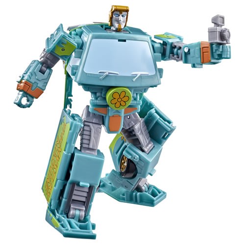 Transformers Gen Collab Figures - Scooby Doo x TRA Mash-Up - Mysterious Prime & Automutt