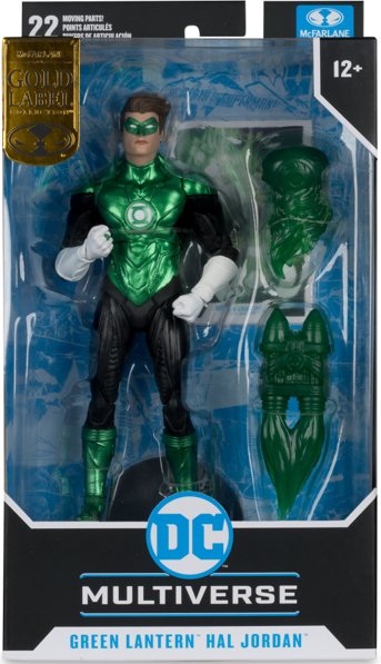 DC MULTIVERSE 7" - GREEN LANTERN (HAL JORDAN) (GOLD LABEL)