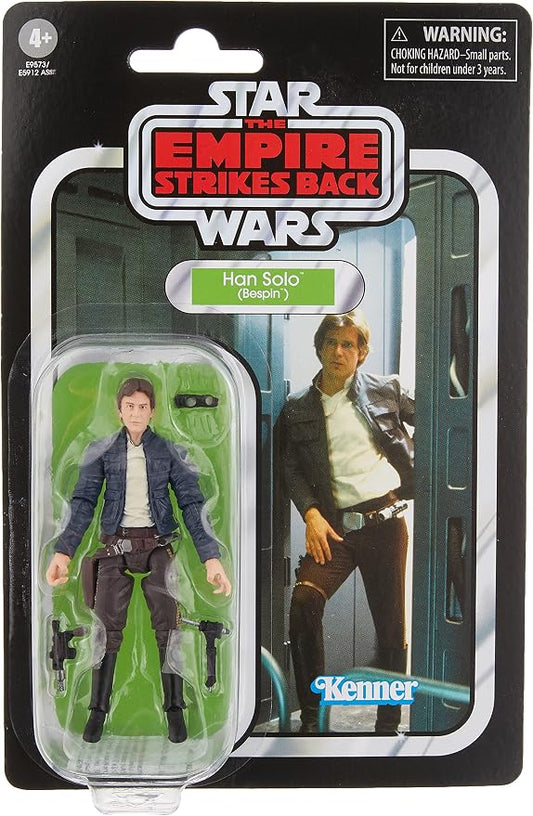 Star Wars The Vintage Collection Han Solo (Bespin) Toy, 3.75-inch Scale Star Wars: The Empire Strikes Back Figure