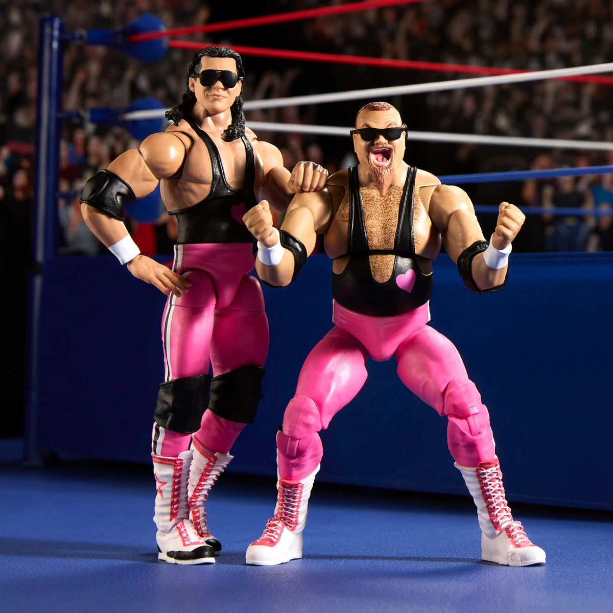 Coliseum Toy WWE Coliseum Collection Hart Foundation Action Figure 2-Pack – Titan Toyz