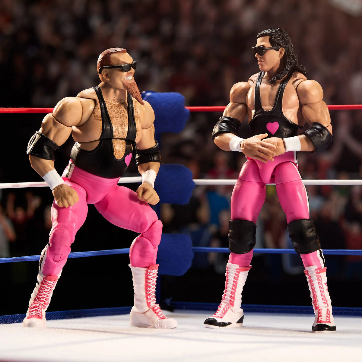 Coliseum Toy WWE Coliseum Collection Hart Foundation Action Figure 2-Pack – Titan Toyz