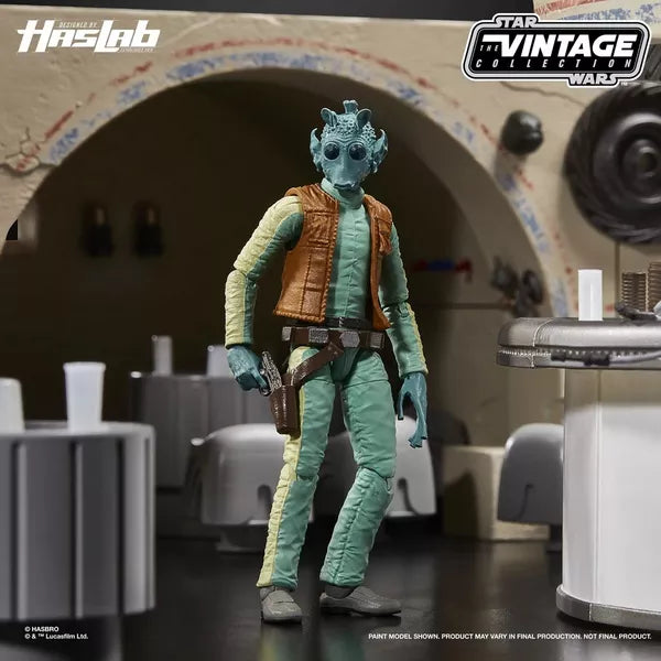 DELUXE SET / HASBRO HASLAB EXCLUSIVE - STAR WARS The Vintage Collection Mos Eisley Cantina