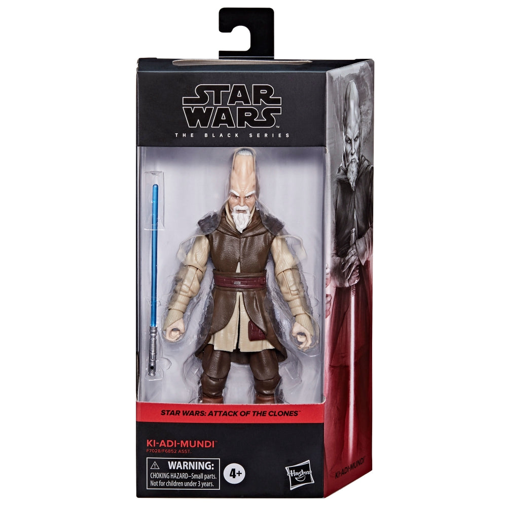 Star Wars Attack of the Clones Black Series Ki-Adi-Mundi Action Figure