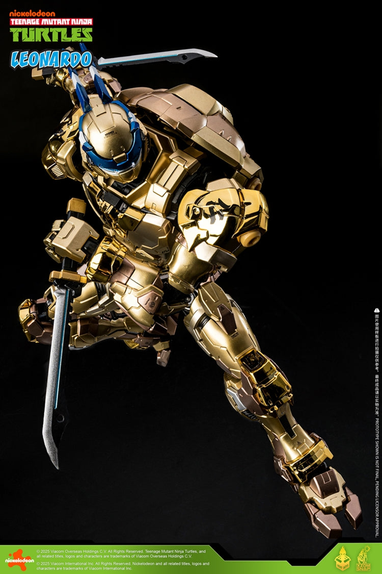 HEATBOYS HB0091 Teenage Mutant Ninja Turtles Leonardo Golden Version