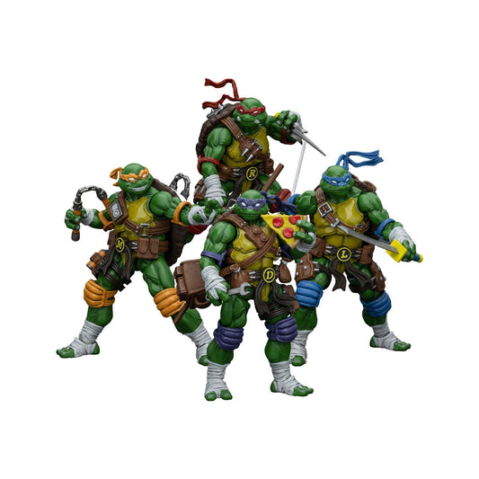 JoyToy 1/18 Teenage Mutant Ninja Turtles 4 Pack