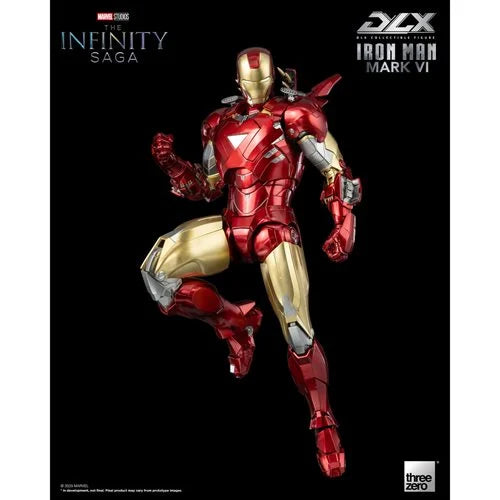 Marvel Studios: The Infinity Saga Iron Man Mark 6 DLX Action Figure