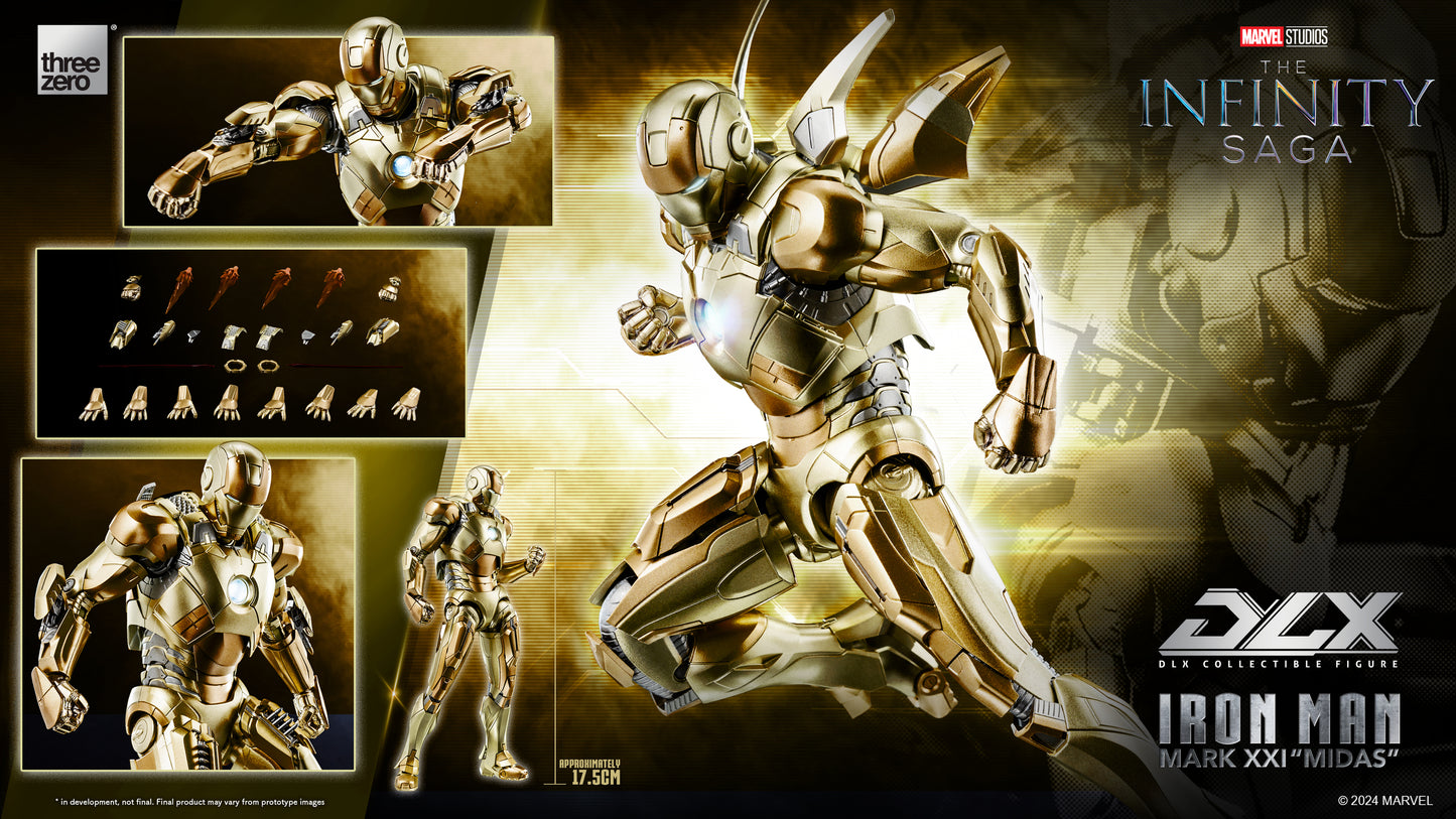 MARVEL INFINITY SAGA DLX IRON MAN MK 21 MIDAS