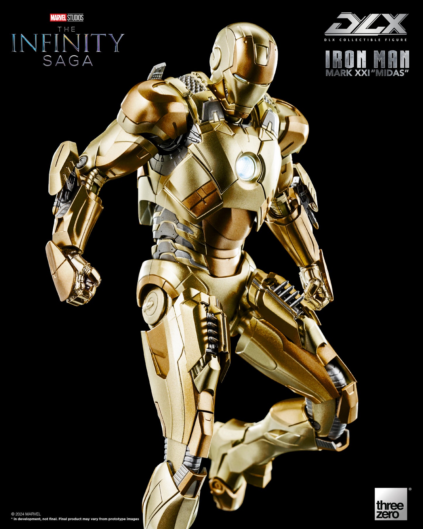 MARVEL INFINITY SAGA DLX IRON MAN MK 21 MIDAS