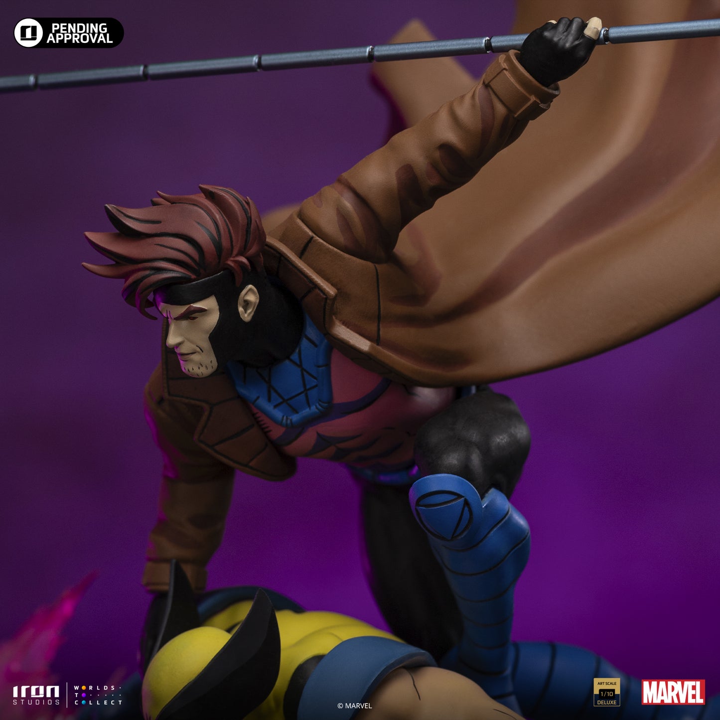 X-MEN 97 GAMBIT & WOLVERINE 1/10 SCALE STATUE