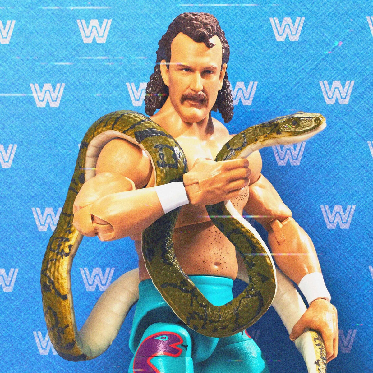 Coliseum Toy WWE Action Figure Ultimate Edition Coliseum Collection Jake “The Snake ...