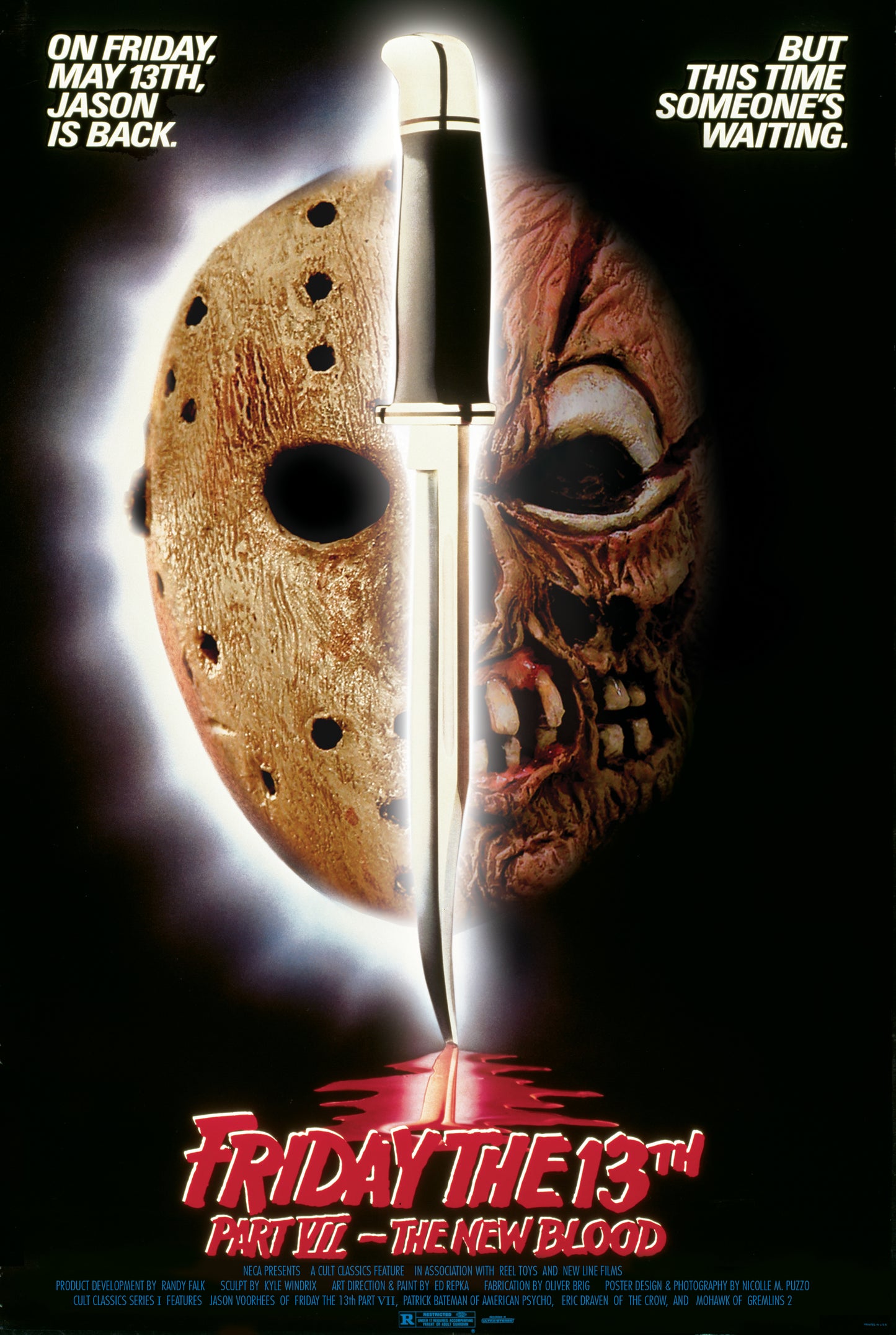 FRIDAY THE 13TH PART 7 NEW BLOOD ULT JASON 7IN