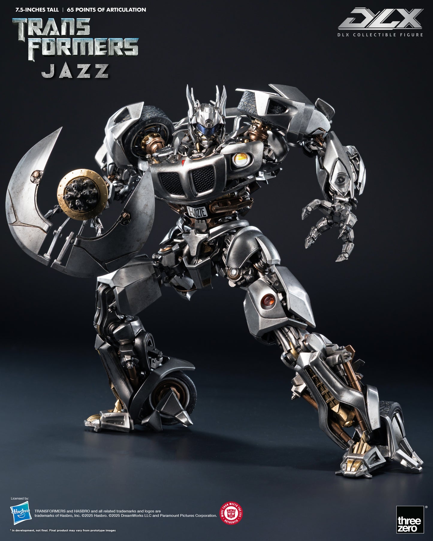 TRANSFORMERS DLX JAZZ (1987 Movie Edition)
