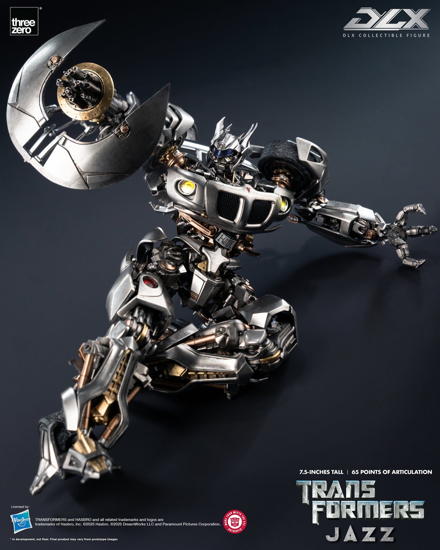 TRANSFORMERS DLX JAZZ (1987 Movie Edition)