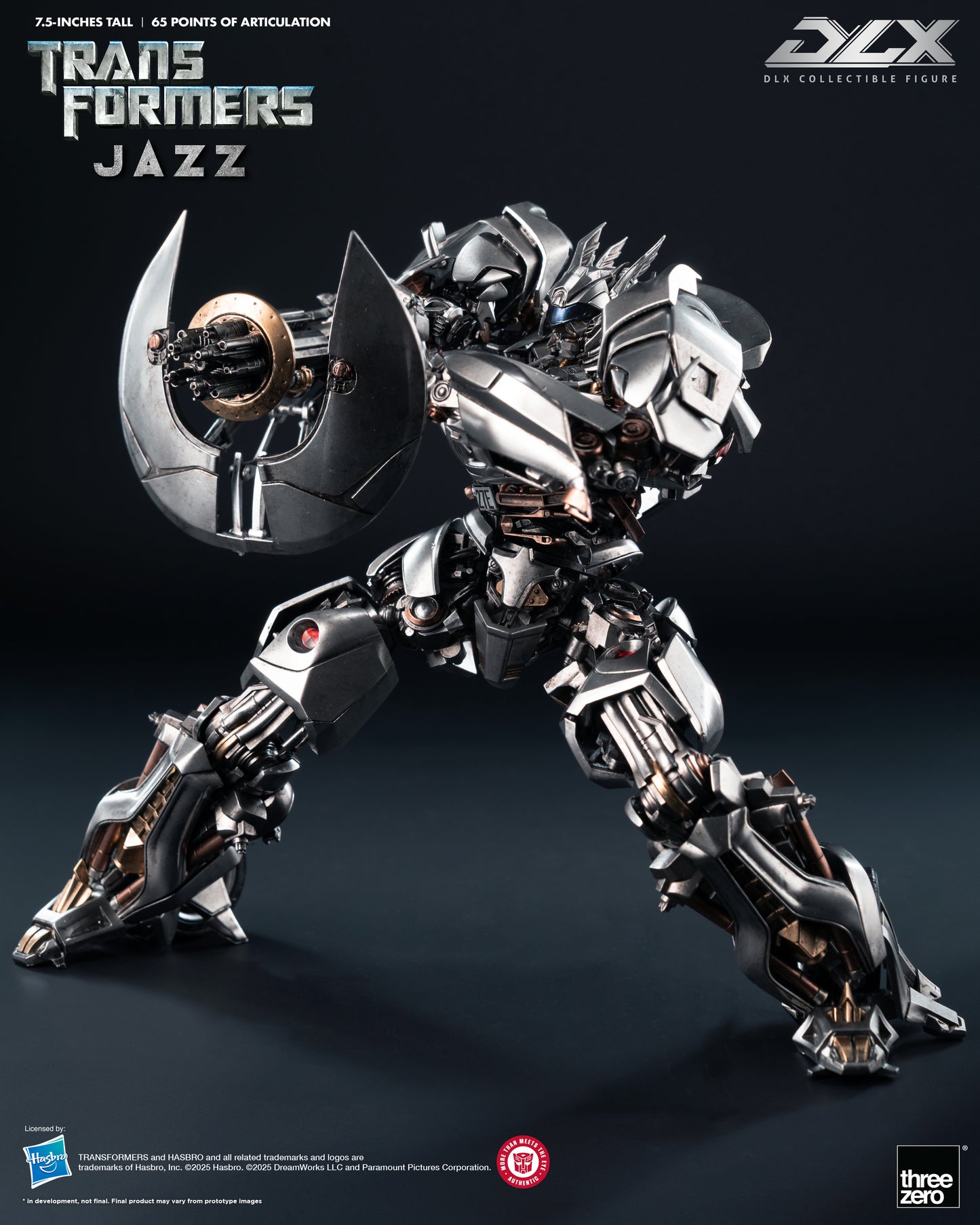 TRANSFORMERS DLX JAZZ (1987 Movie Edition)