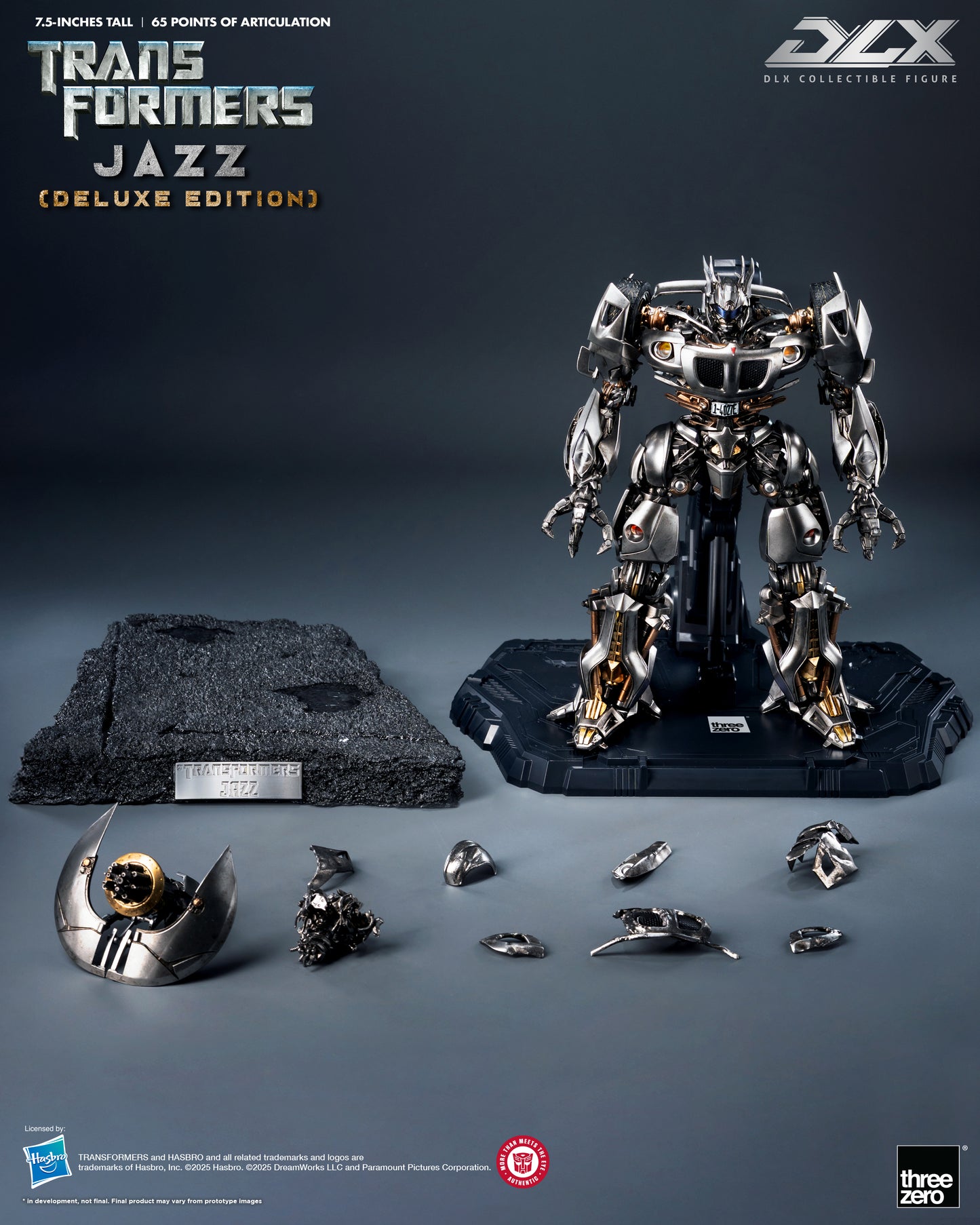 TRANSFORMERS DLX JAZZ DELUXE EDITION (1987 Movie Edition) **Exclusive**