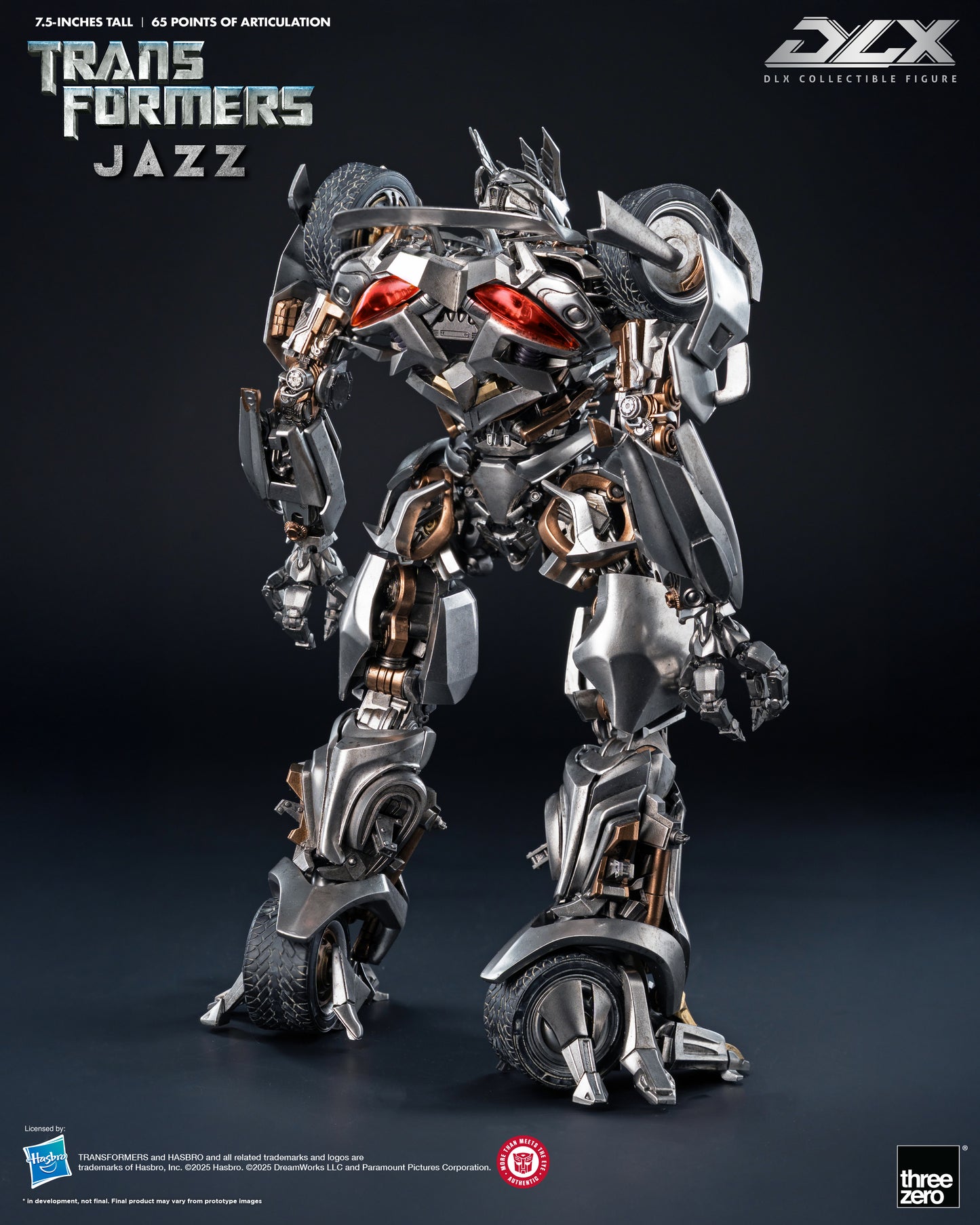TRANSFORMERS DLX JAZZ DELUXE EDITION (1987 Movie Edition) **Exclusive**