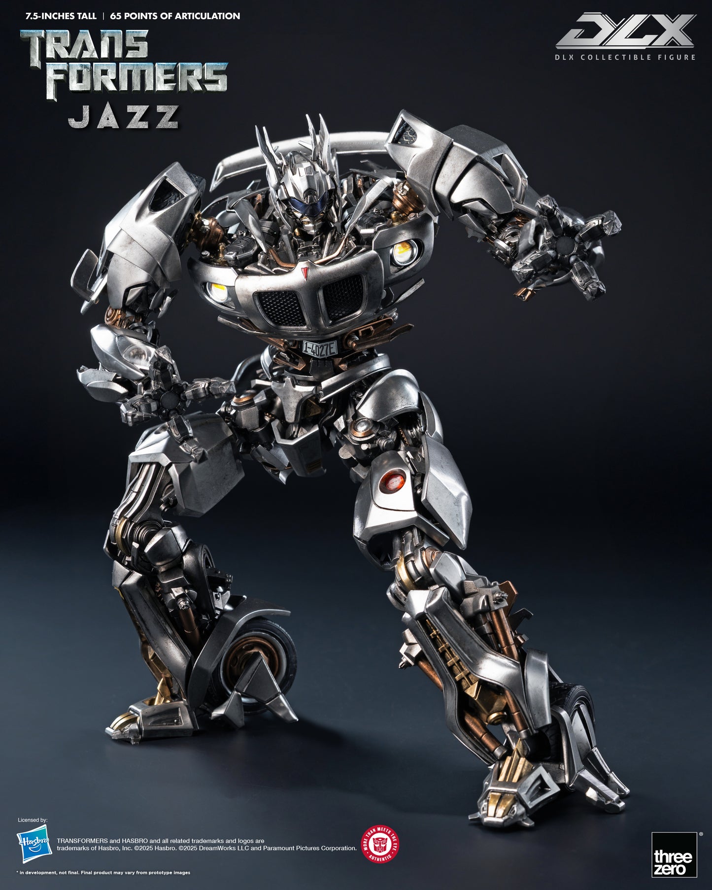 TRANSFORMERS DLX JAZZ DELUXE EDITION (1987 Movie Edition) **Exclusive**