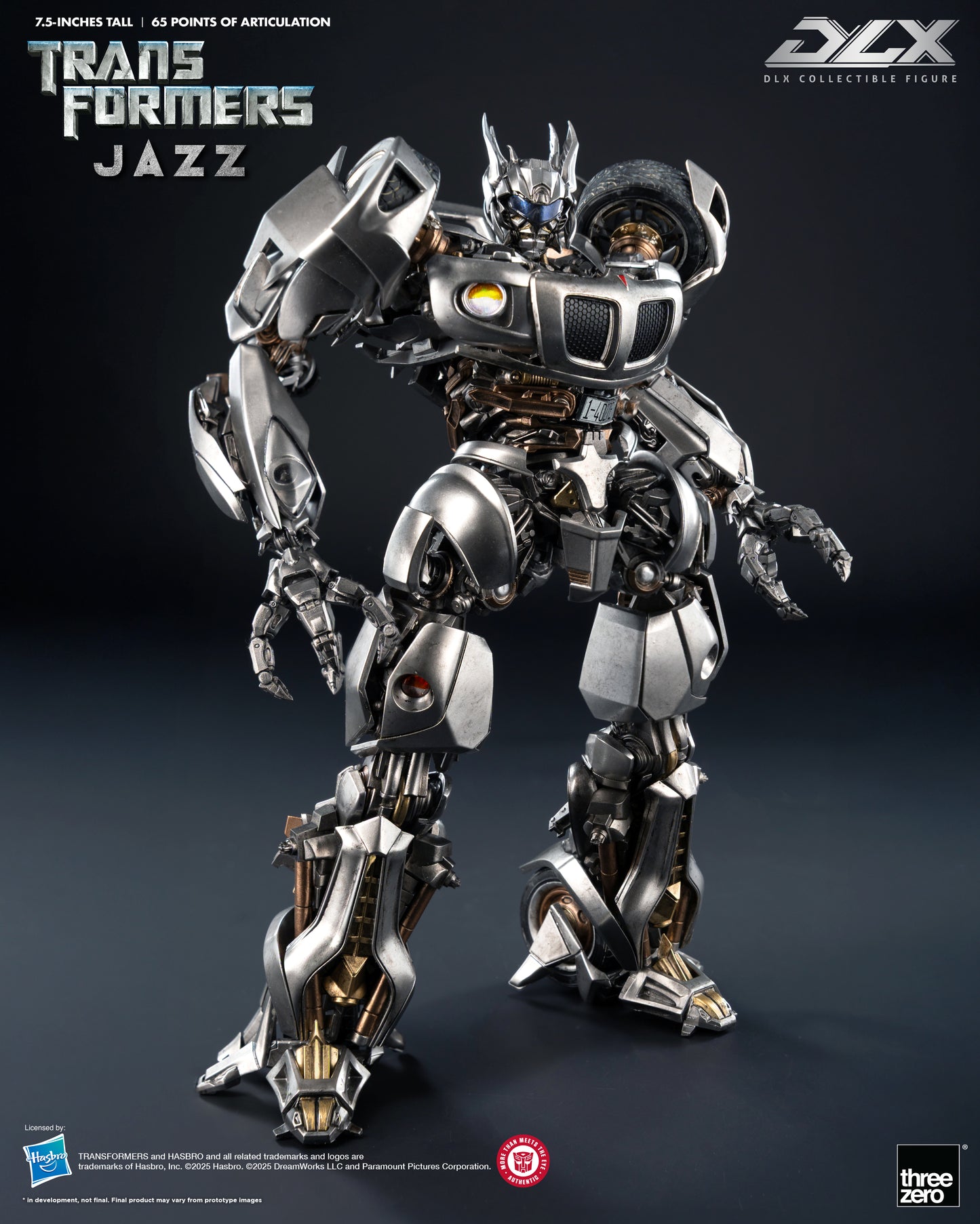 TRANSFORMERS DLX JAZZ DELUXE EDITION (1987 Movie Edition) **Exclusive**