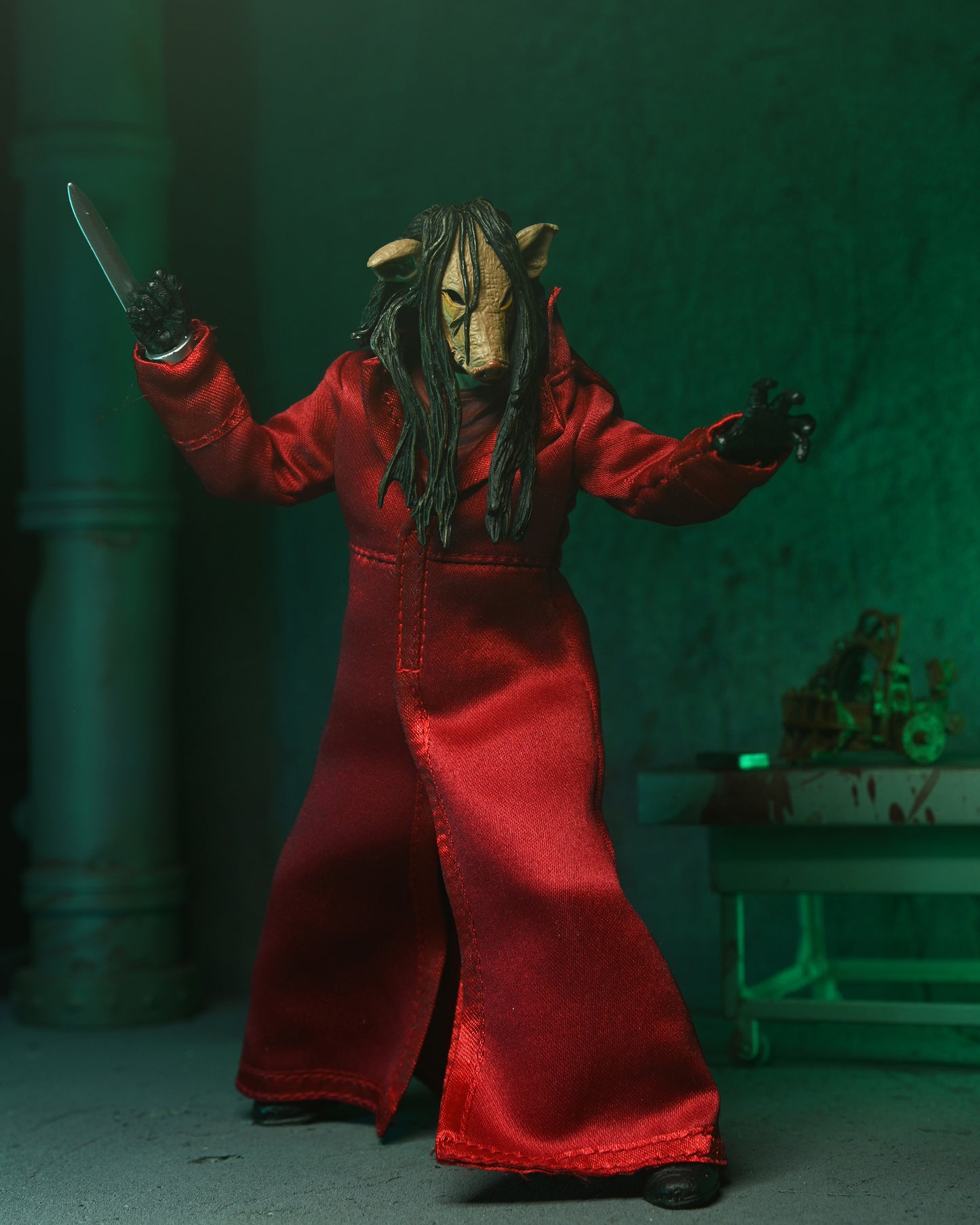 SAW ULTIMATE JIGSAW KILLER RED ROBE 7IN