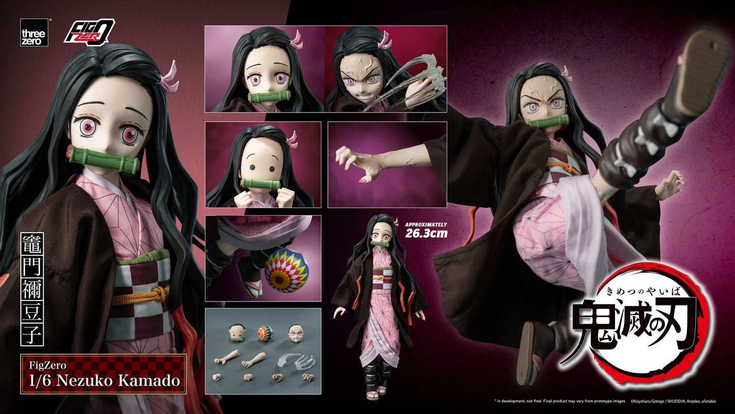 DEMON SLAYER KIMETSU NO YAIBA NEZUKO KAMADO 1/6 SCALE Action Figure