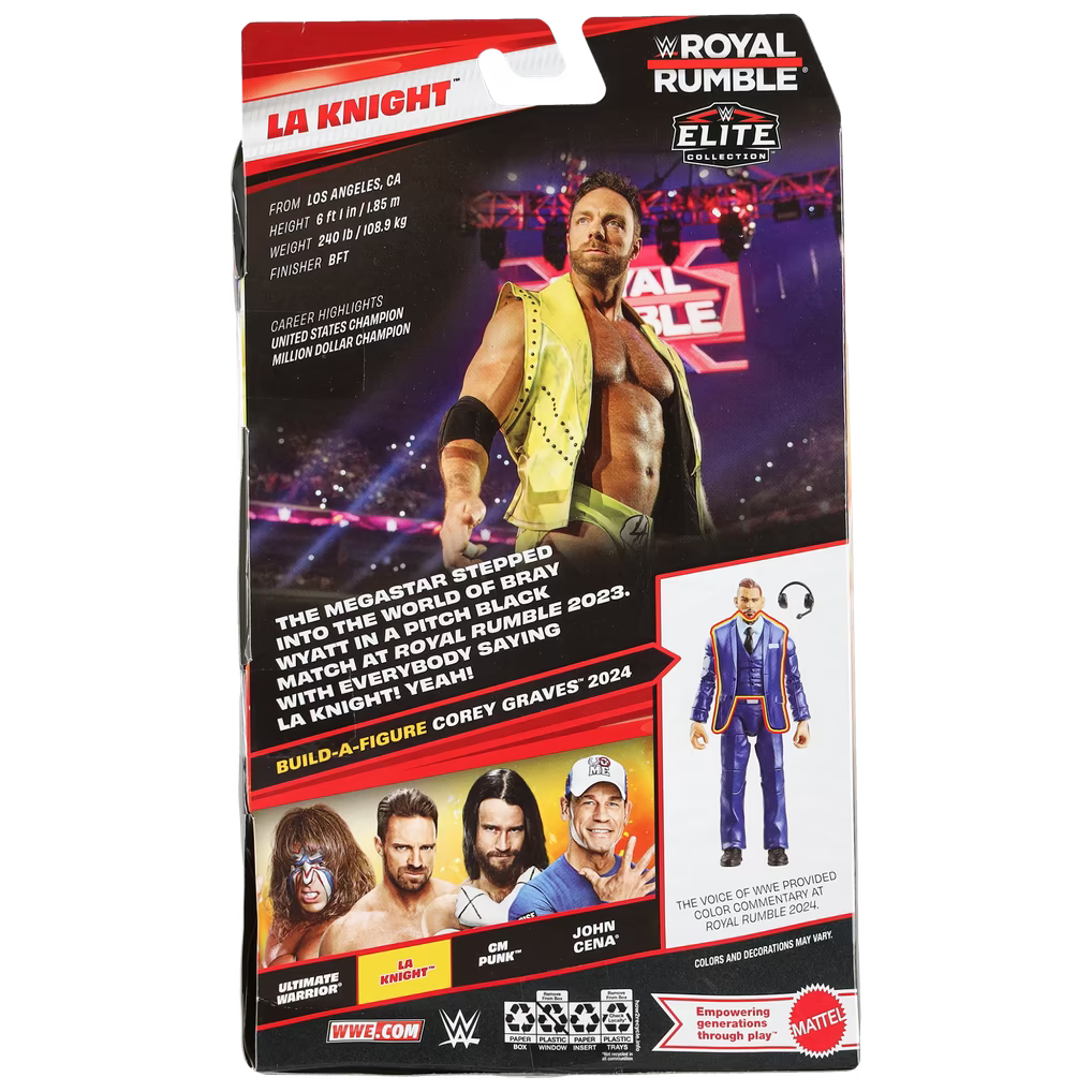 Mattel LA Knight Royal Rumble Elite Collection Action Figure