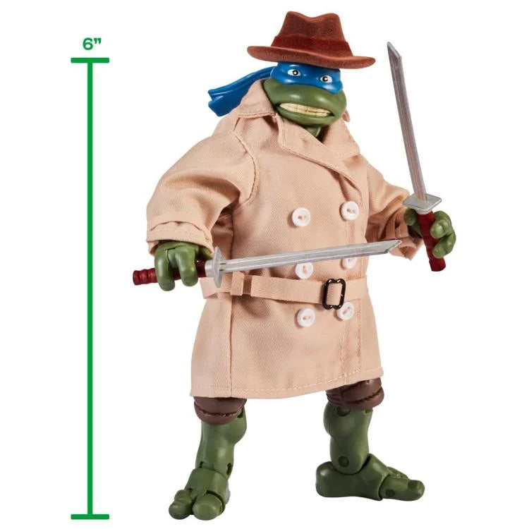 Teenage Mutant Ninja Turtles Ninja Elite Series Leonardo in Disguise Figure