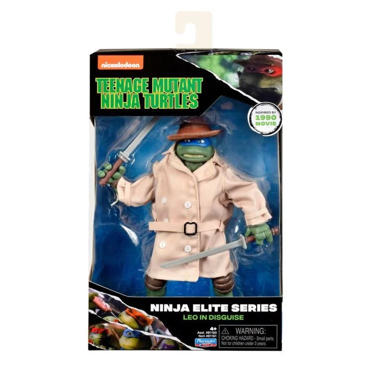 Teenage Mutant Ninja Turtles Ninja Elite Series Leonardo in Disguise Figure