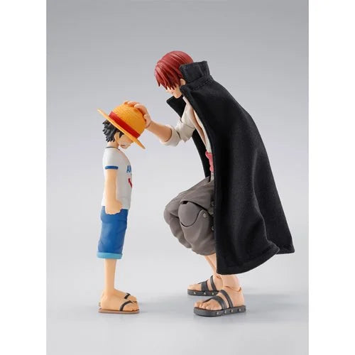 One Piece Shanks and Monkey D. Luffy Childhood S.H.Figuarts Action Figure