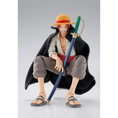 One Piece Shanks and Monkey D. Luffy Childhood S.H.Figuarts Action Figure