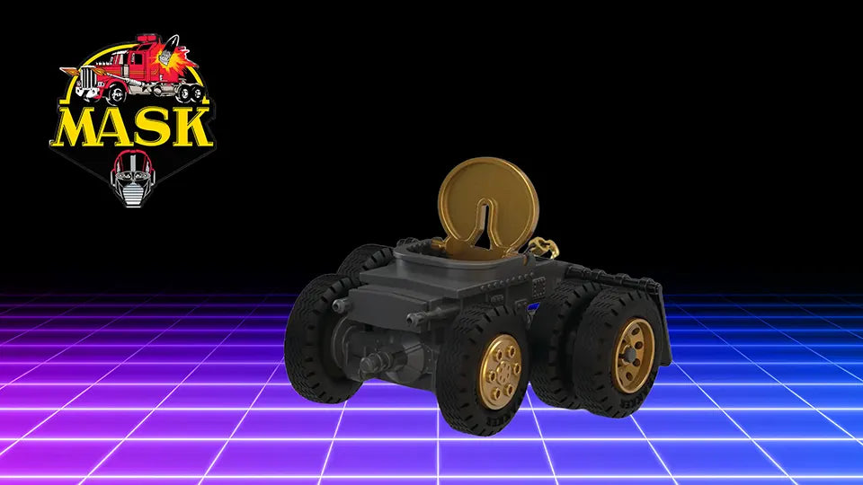 M.A.S.K. 40th Anniversary Black and Gold Mobile Defense *Exclusive*