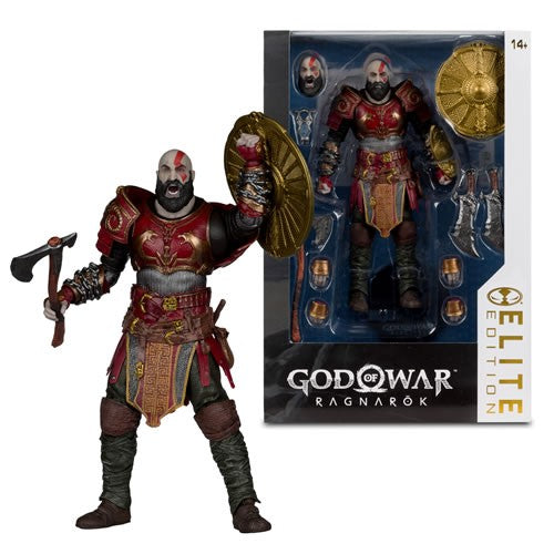 McFarlane Elite Edition Figures - #12 - God Of War Ragnarok - Kratos w/ Ares Armor
