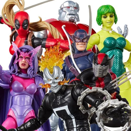 Marvel Legends Box Series 6-Inch Action Figures Case of 7