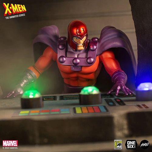 X-Men: The Animated Series Magneto Uncanny X-Men Version 1:6 Scale Action Figure - San Diego Comic Con 2023 Exclusive