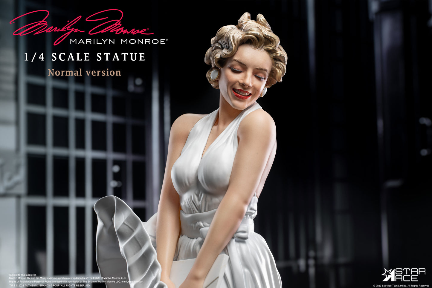 HOLLYWOOD LEGENDS SER MARILYN MONROE 1/4 POLYRESIN STATUE