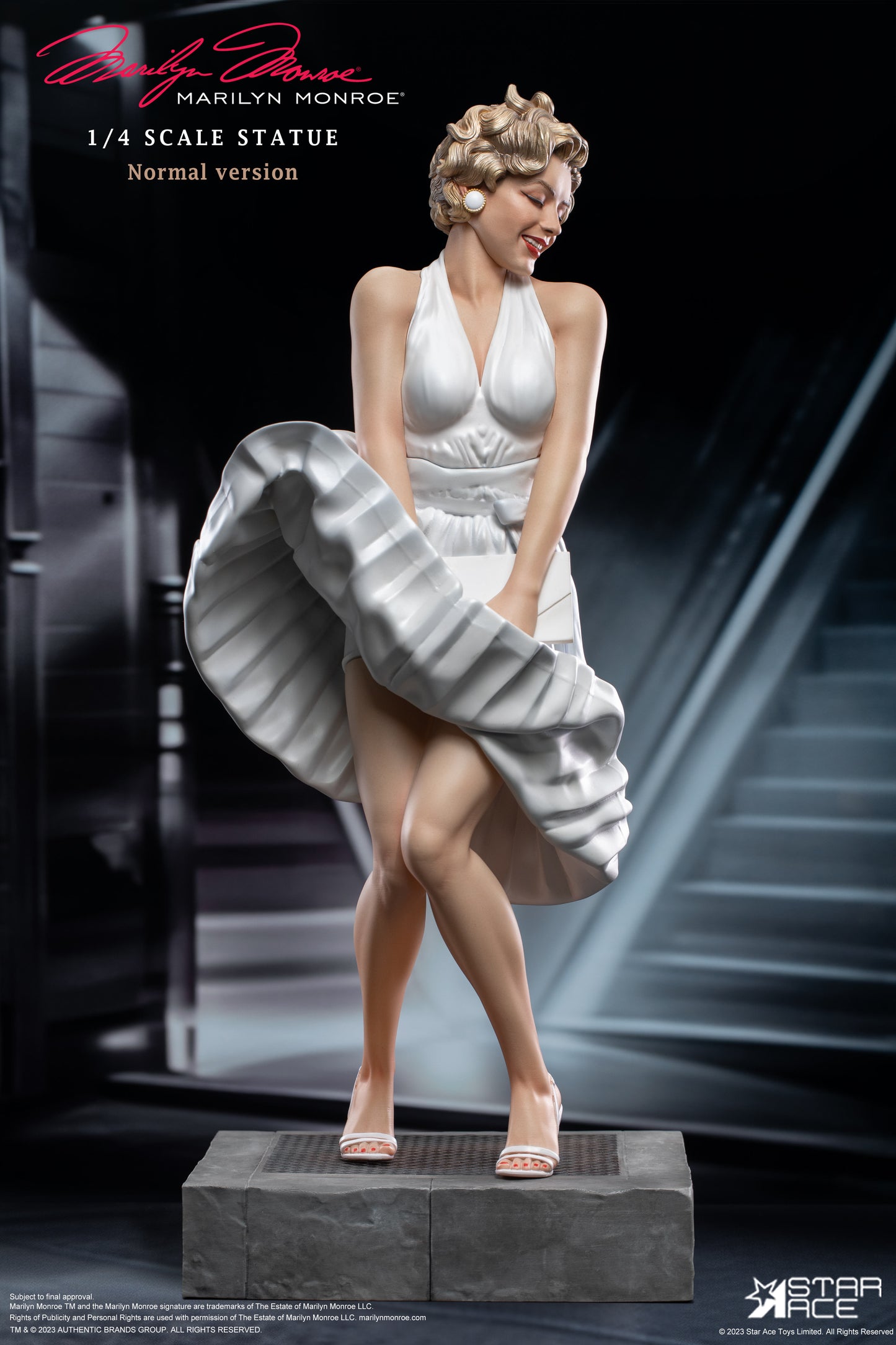 HOLLYWOOD LEGENDS SER MARILYN MONROE 1/4 POLYRESIN STATUE