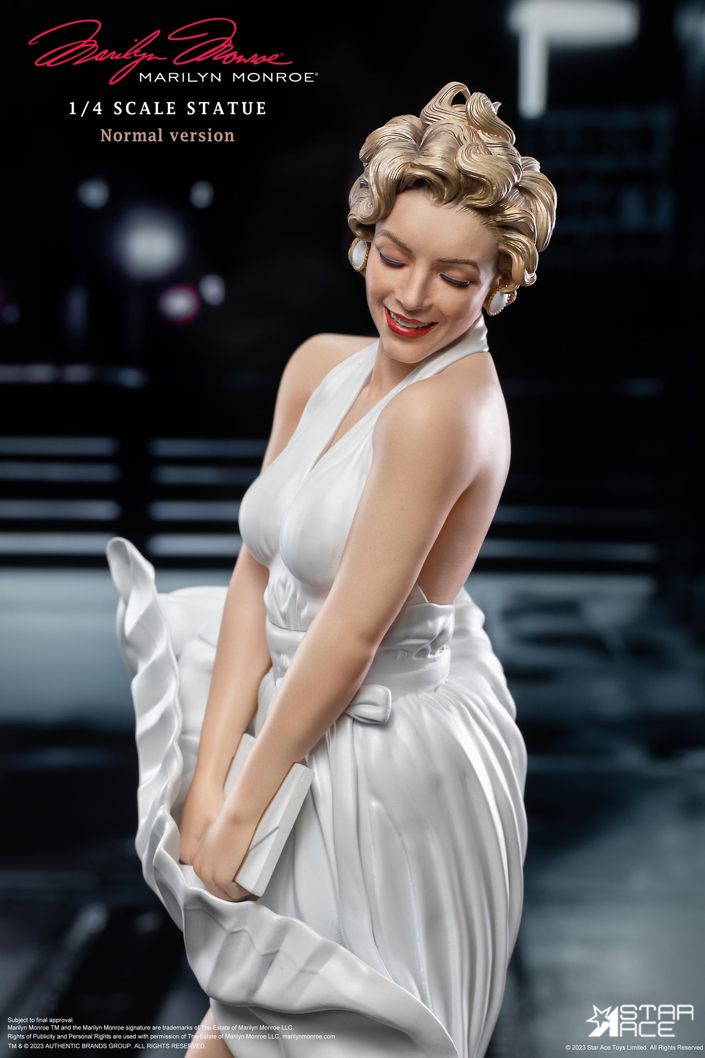 HOLLYWOOD LEGENDS SER MARILYN MONROE 1/4 POLYRESIN STATUE