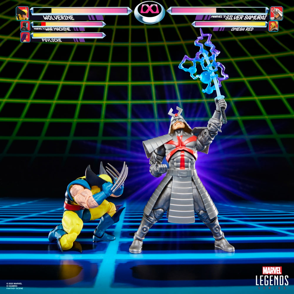 Marvel Legends Series Gamerverse Wolverine vs Marvel's Silver Samurai