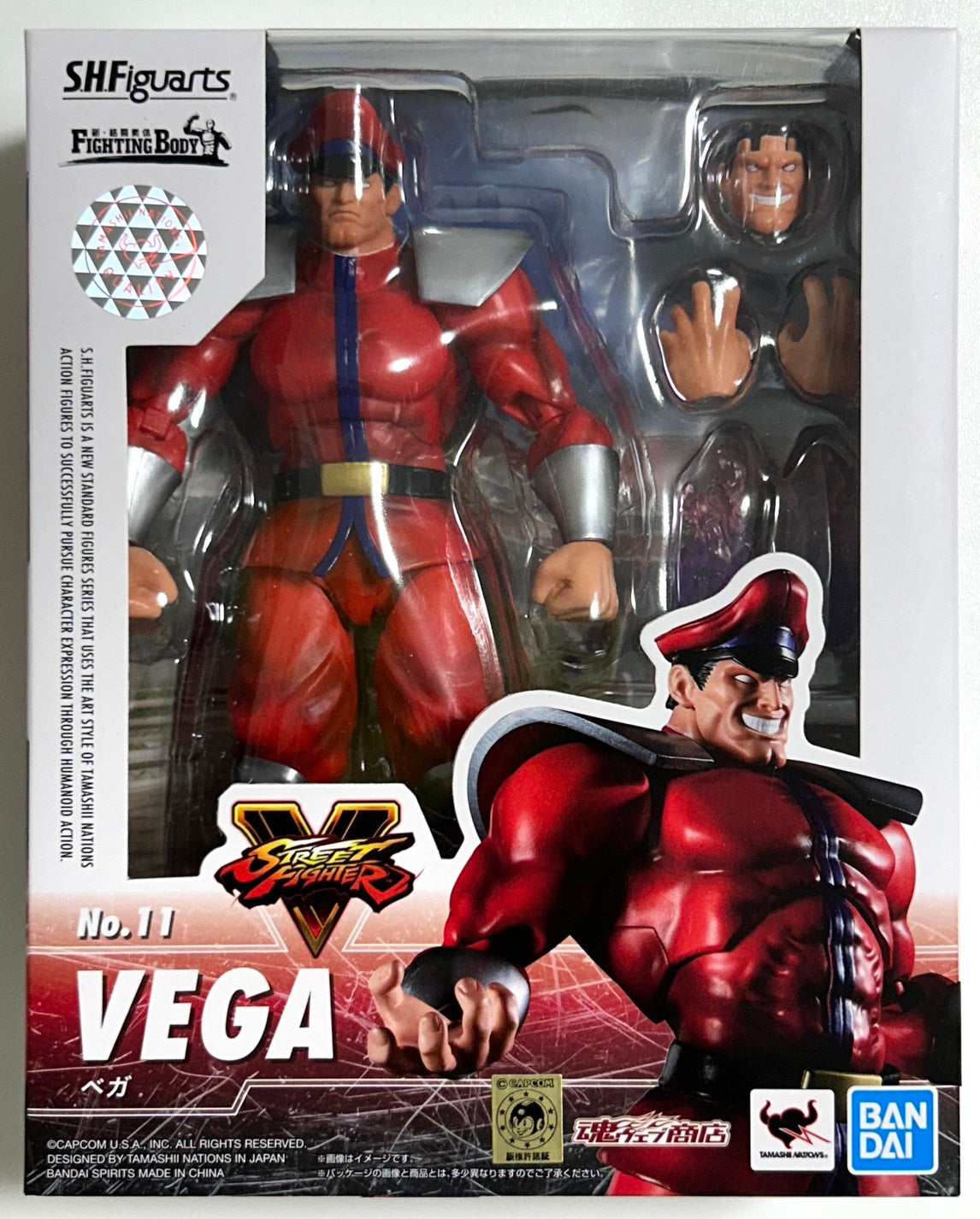 S.H. Figuarts Street Fighter V - Vega (M.Bison) TamashiWeb Exclusive