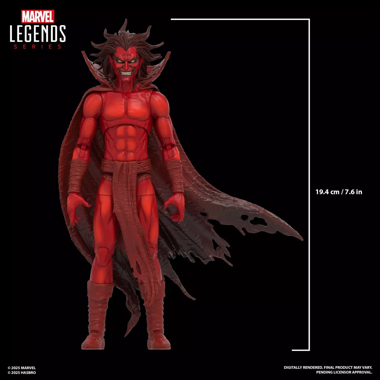 Marvel Legends Series Marvel’s Mephisto with Infernal Throne **Exclusive**
