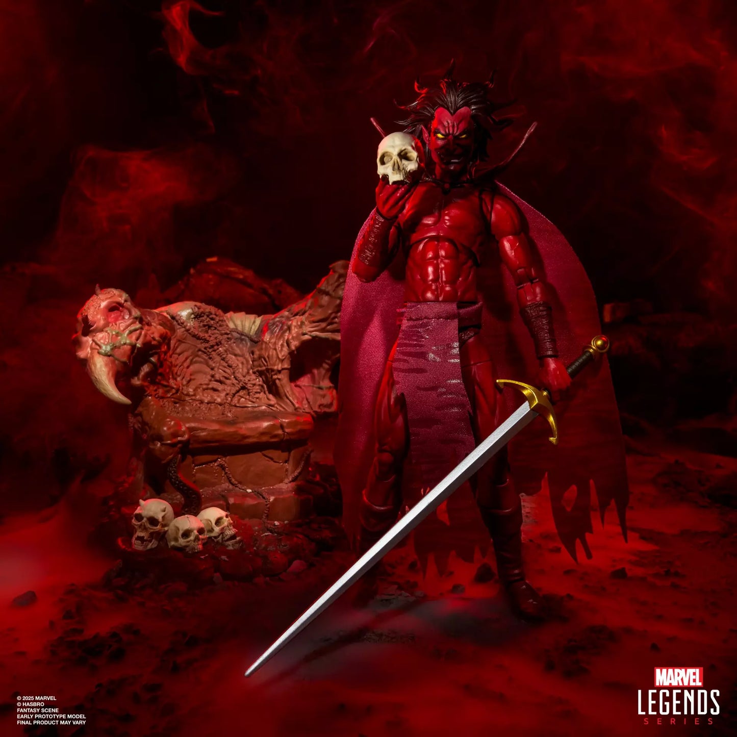 Marvel Legends Series Marvel’s Mephisto with Infernal Throne **Exclusive**