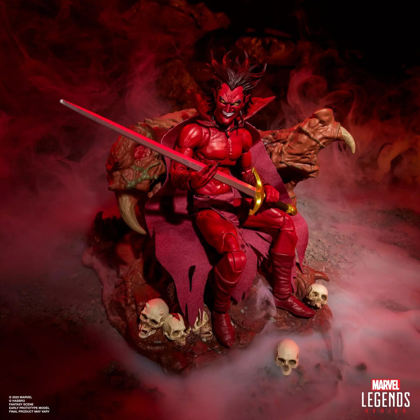 Marvel Legends Series Marvel’s Mephisto with Infernal Throne **Exclusive**