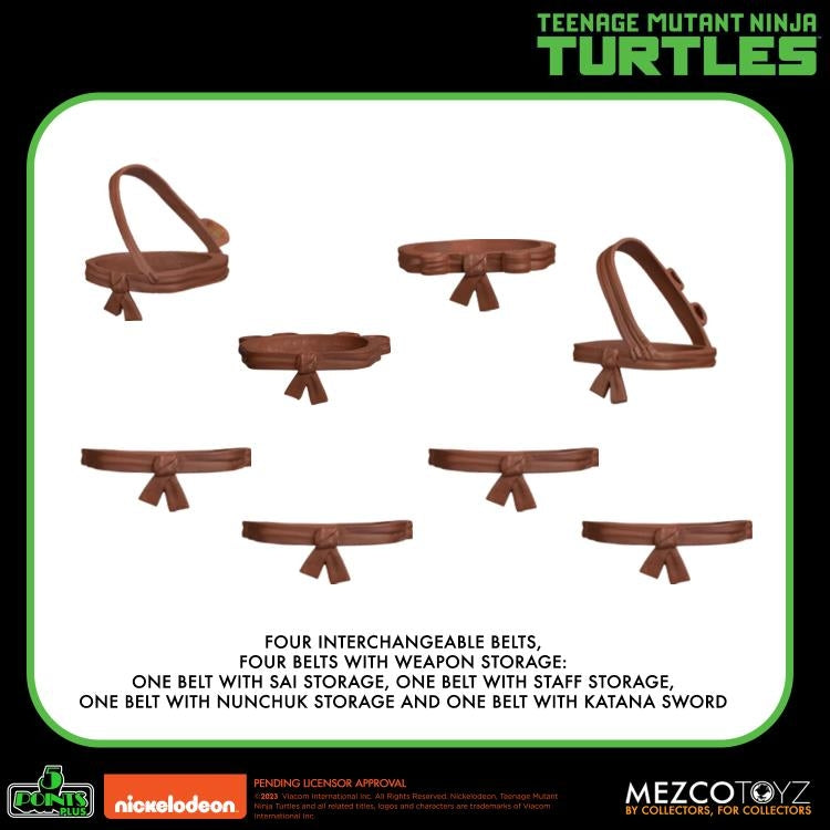 5 POINTS TMNT 4 FIG DELUXE SET
