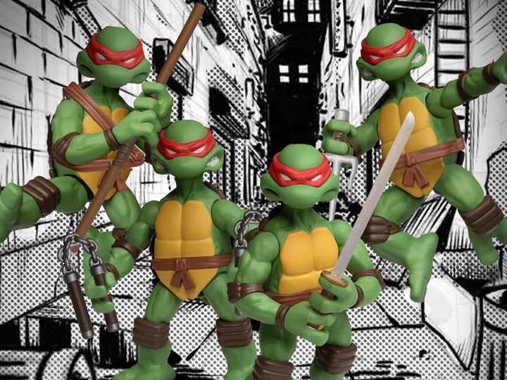 5 POINTS TMNT 4 FIG DELUXE SET